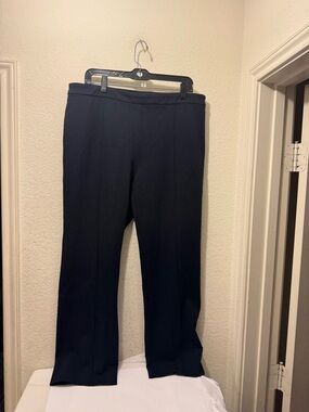 Per Se by Carlisle Navy Bootcut Dress Pants size 16